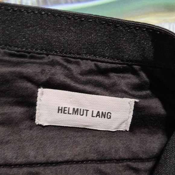 Helmut Lang Black Skinny Leggings Pants Size 26 - Picture 4 of 7